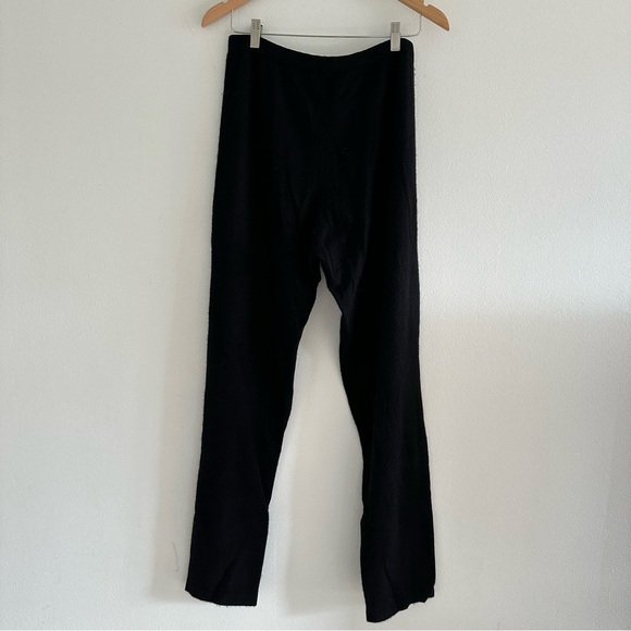 Vintage Nancy Heller 100% Cashmere Black Pants Straight Leg - Picture 5 of 6